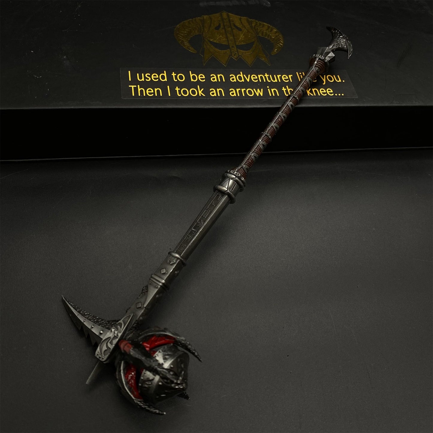 1/6 Scale Skyrim Daedric Weapon Metal Crafts For Collection