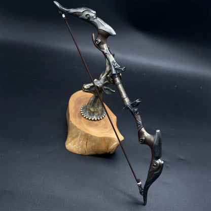 Skyrim Nightingale Bow Metal Miniature