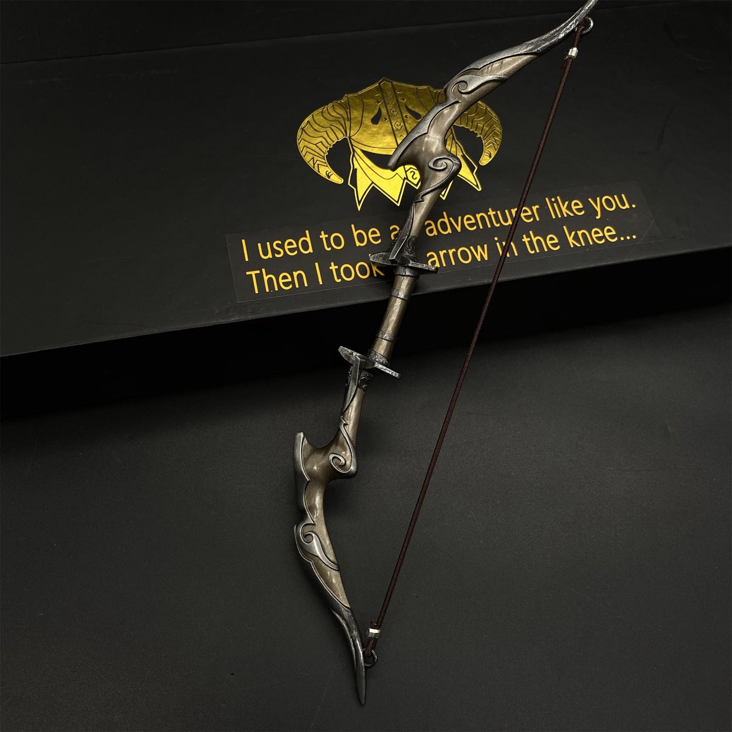 Skyrim Nightingale Bow Metal Miniature