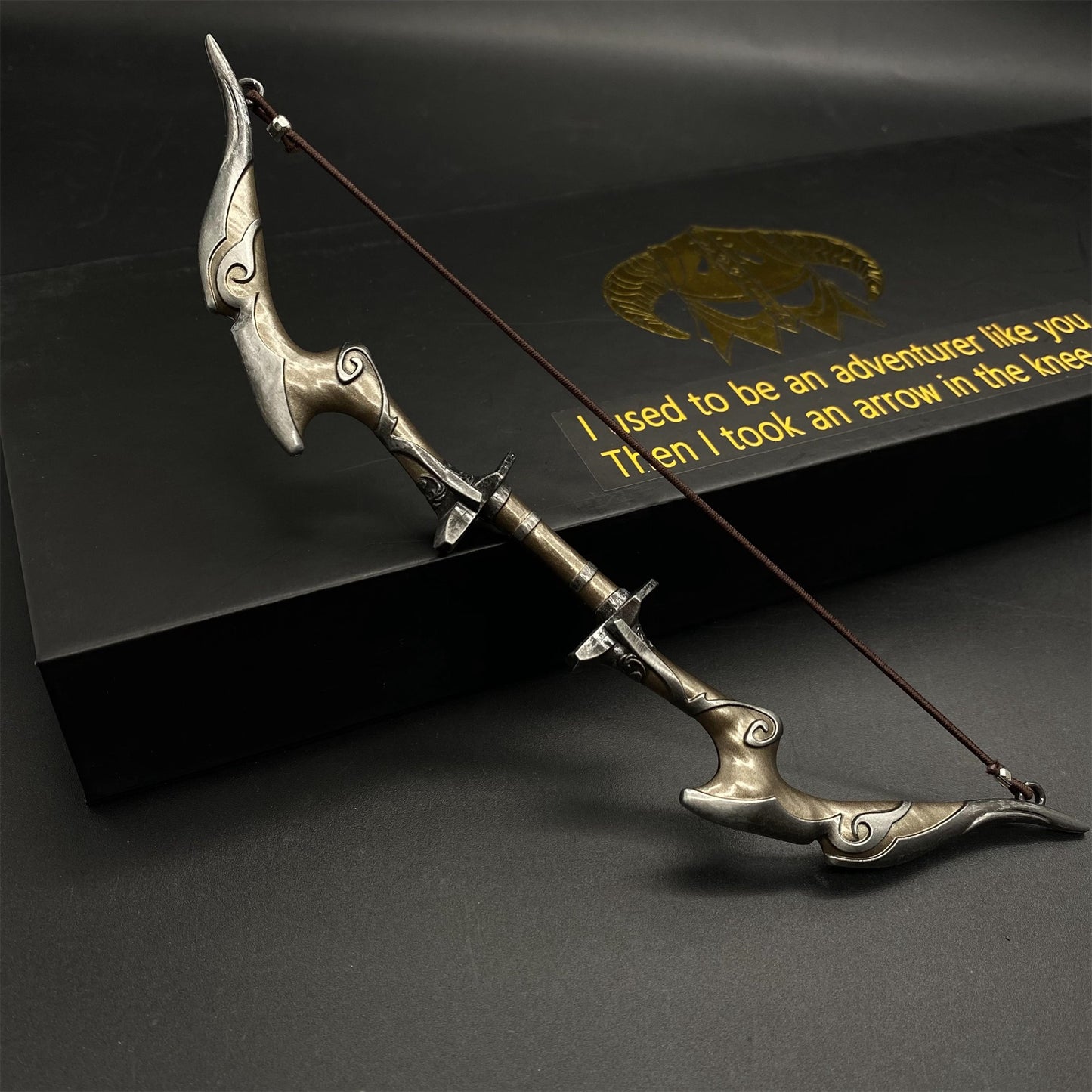 Skyrim Nightingale Bow Metal Miniature