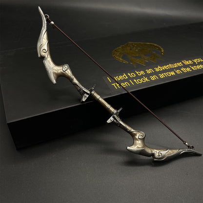 Skyrim Nightingale Bow Metal Miniature