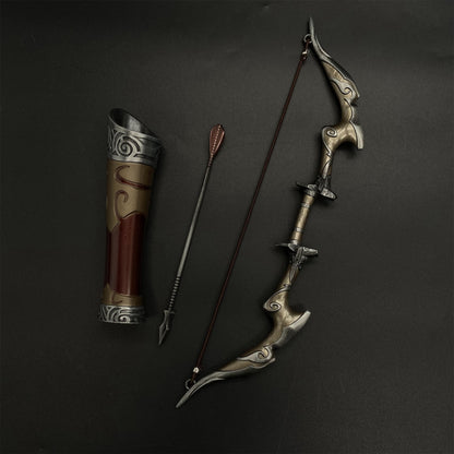 Skyrim Nightingale Bow Metal Miniature