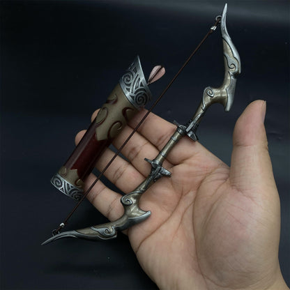 Skyrim Nightingale Bow Metal Miniature
