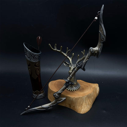 Skyrim Nightingale Bow Metal Miniature
