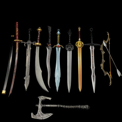 Skyrim Dragonborn Special Game Weapon Props 10 In 1 Pack