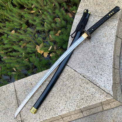 Skyrim Katana Blade Sword Akaviri Sword Manganese Steel IRL Replica