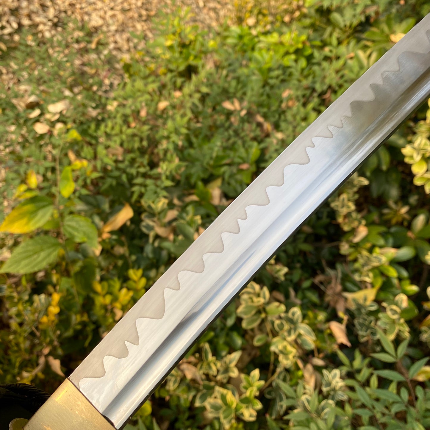 Skyrim Katana Blade Sword Akaviri Sword Manganese Steel IRL Replica