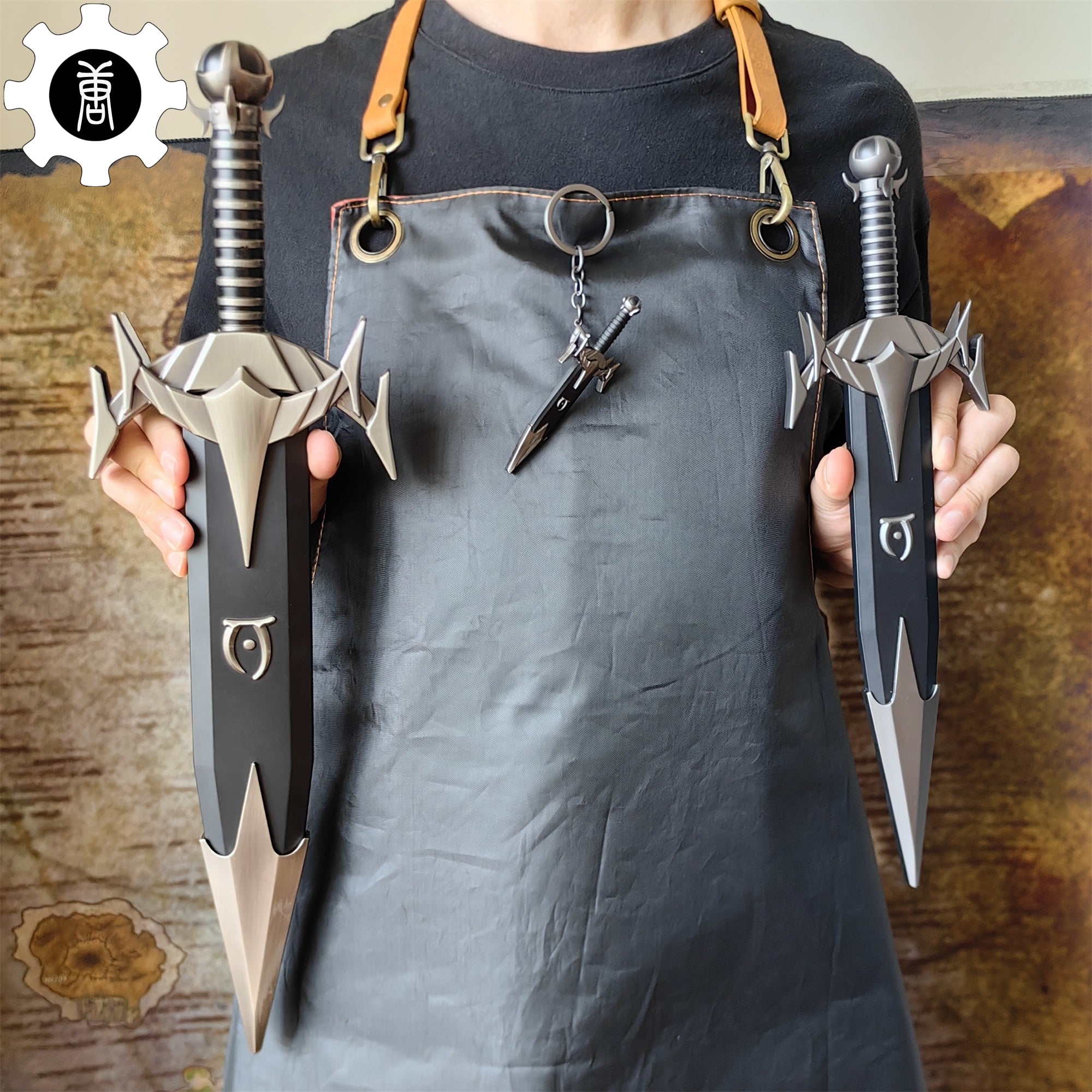 Metal Mehrunes Dagon Razor Dagon Dagger Blunt Blade 1:1 Replica ...