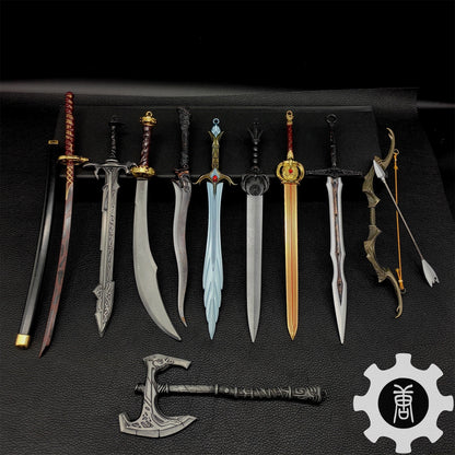 Skyrim Dragonborn Special Game Weapon Props 10 In 1 Pack