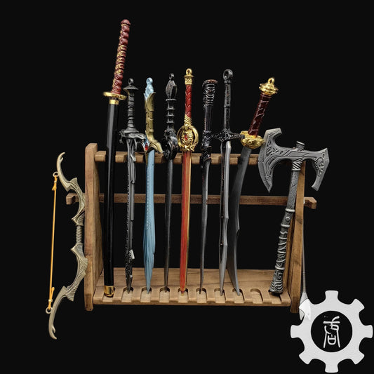Skyrim Dragonborn Special Game Weapon Props 10 In 1 Pack