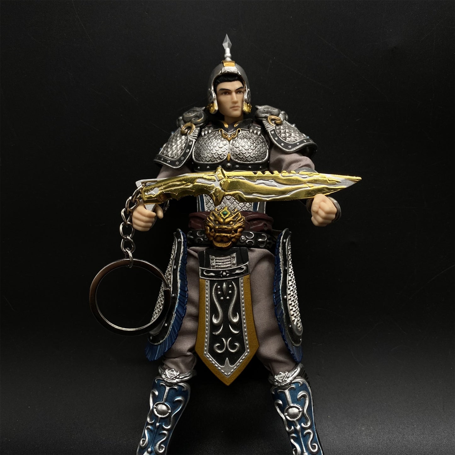 Metal Mini Smite Knife Keychain Pendant