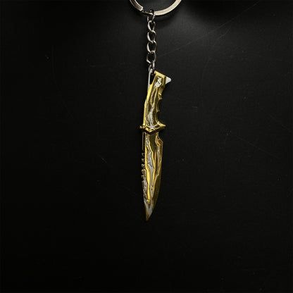Metal Mini Smite Knife Keychain Pendant