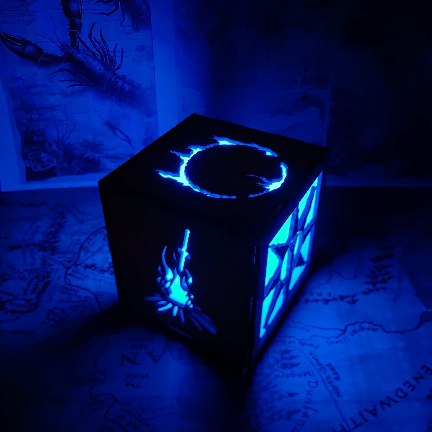 Solaire of Astora Inspired Lantern Desk Decor