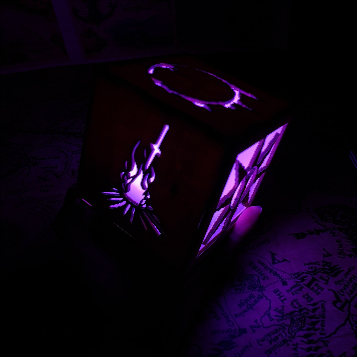 Solaire of Astora Inspired Lantern Desk Decor