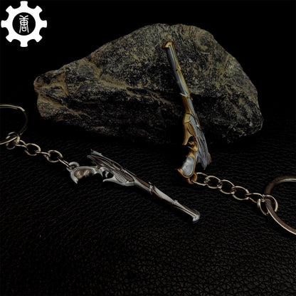 Metal Sovereign Ghost Gun Tiny KeyChain Pendant
