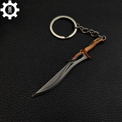 Mini Sovereign Sword Metal Keychain