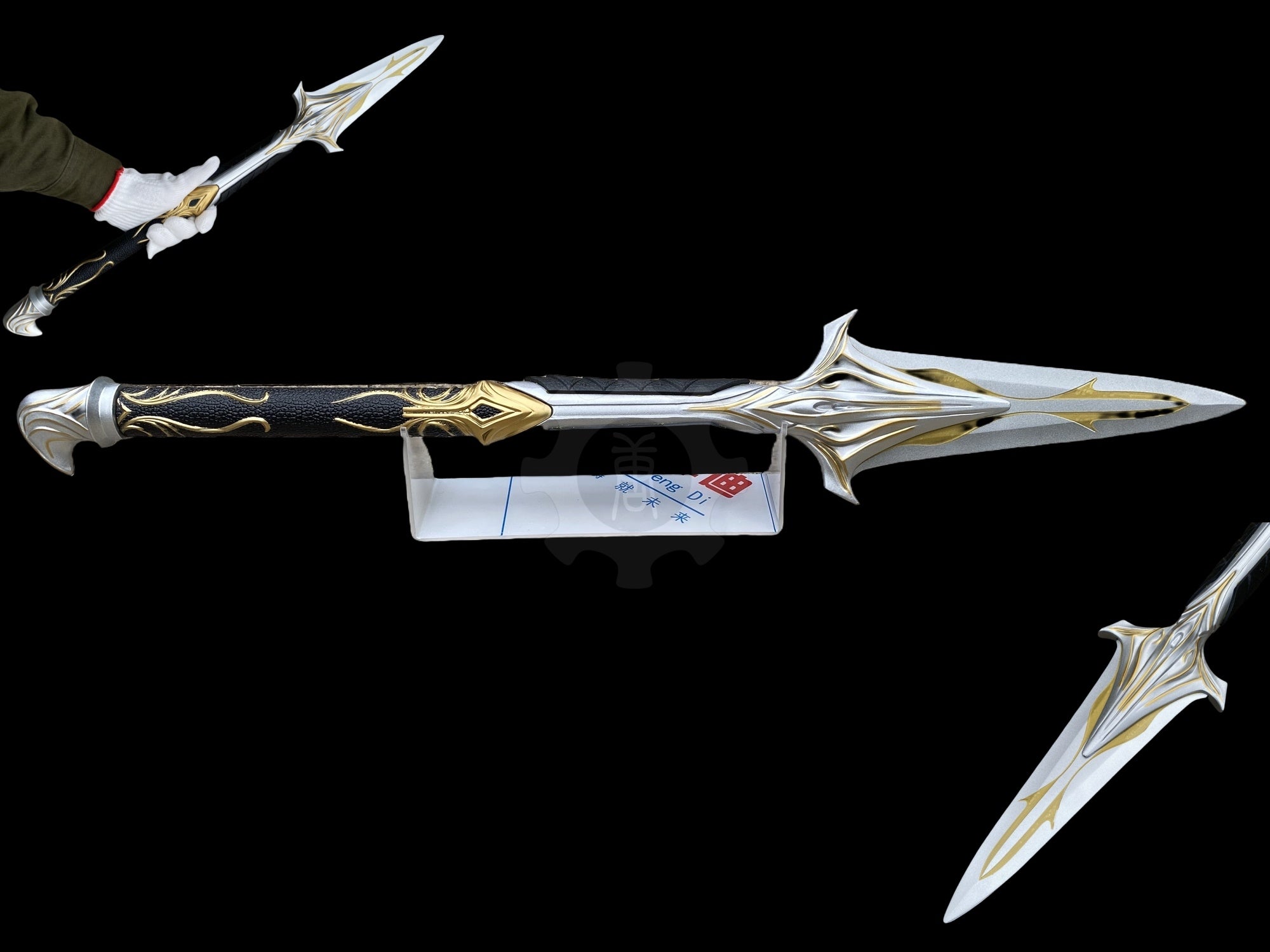 Spear of Leonidas Life-size Metal Replica Cosplay Prop – Leones