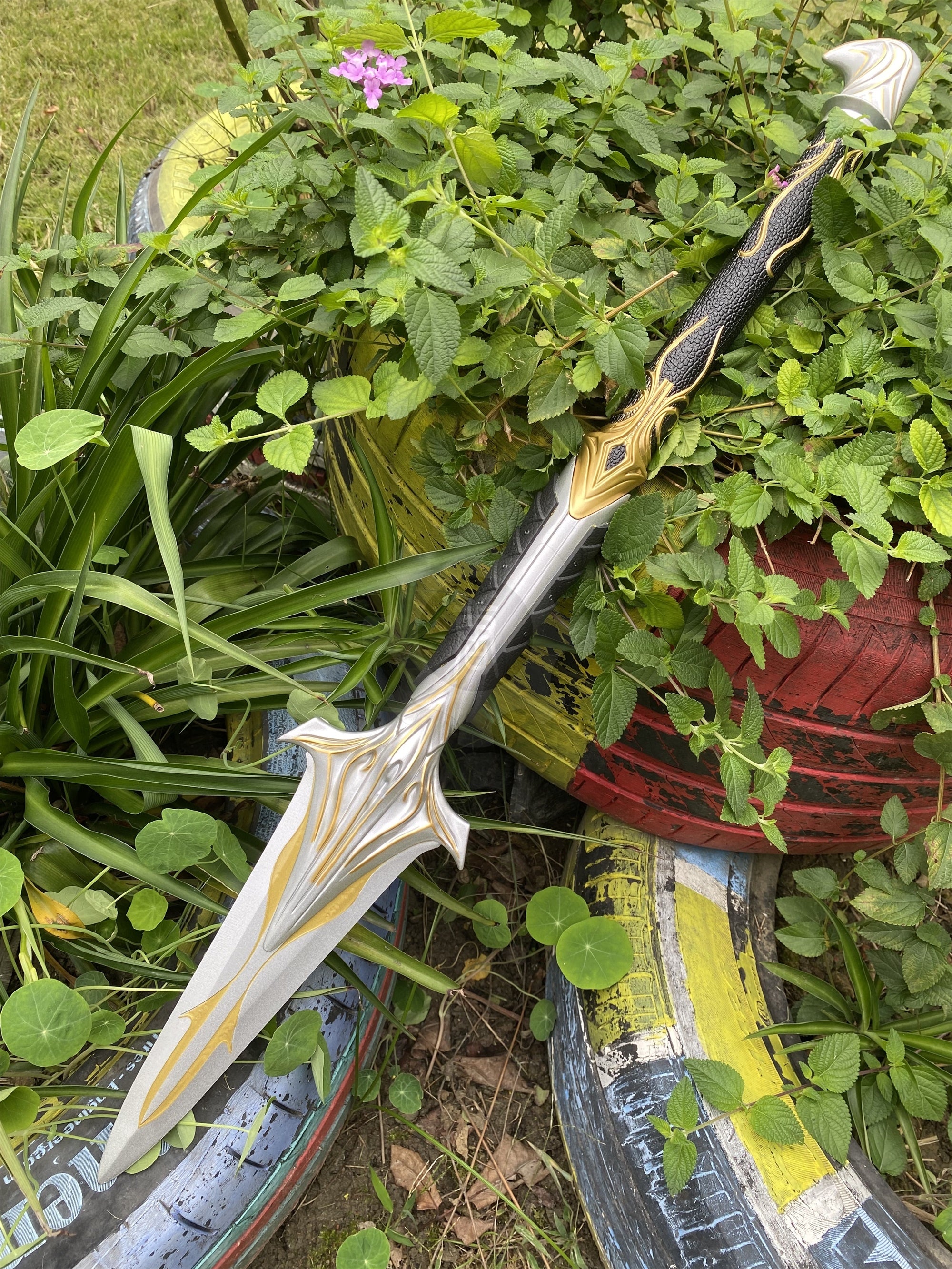 Spear of Leonidas Life-size Metal Replica Cosplay Prop – Leones