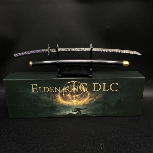 ER game Star-Lined Katana Metal Miniature With Gift Box