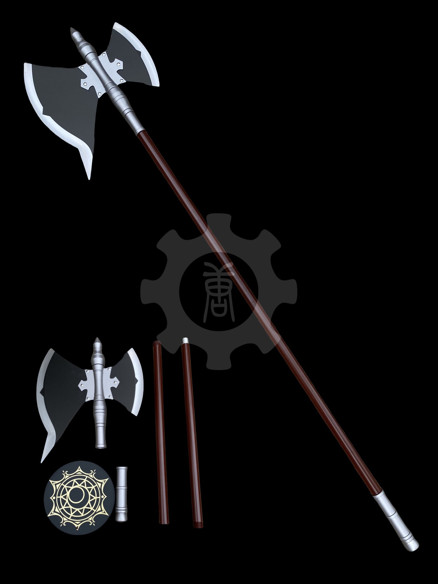 IRL Stark Tomahawk Axe Anime Cosplay Prop
