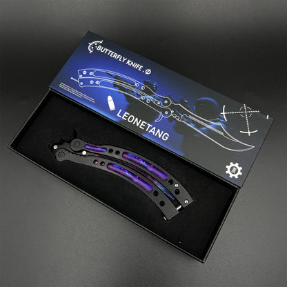 CS Butterfly Knife Doppler Galaxy Balsiong Trainer - Dull Blade Prop