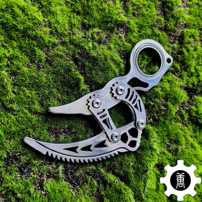 High-End Steel Karambit Knife Blunt Blade Karambit Trainer 