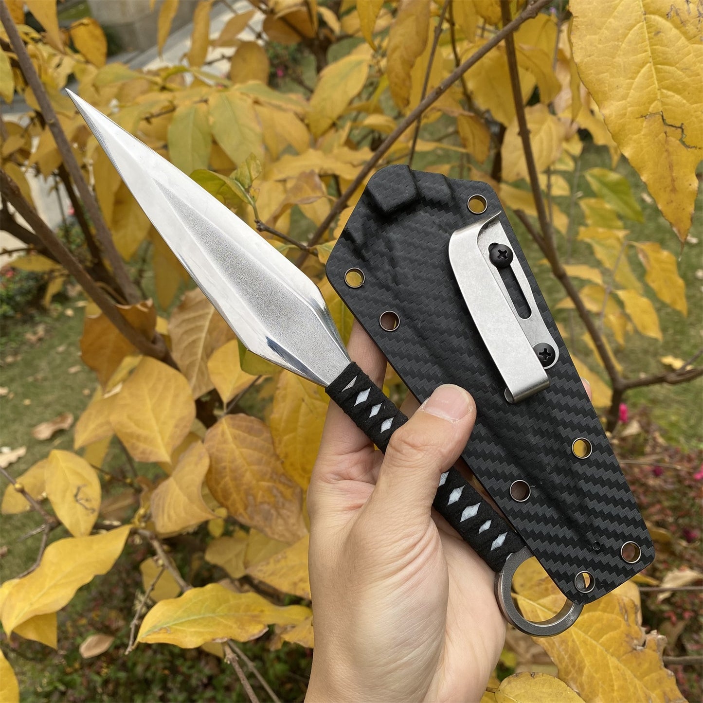 Hand-Forged Prime Steel Atsu Kunai Blunt Blade Replica