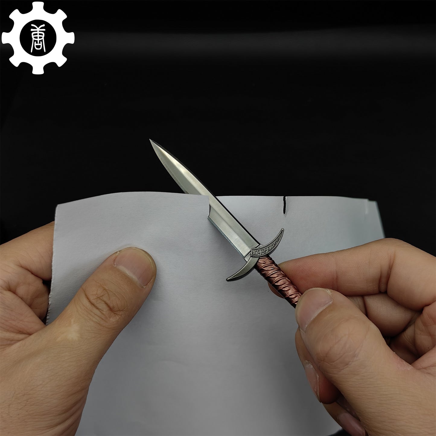 Sting Elven Short Sword Mini Metal Replica Unboxing Tool