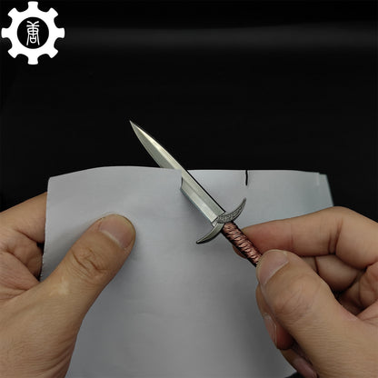 Sting Elven Short Sword Mini Metal Replica Unboxing Tool