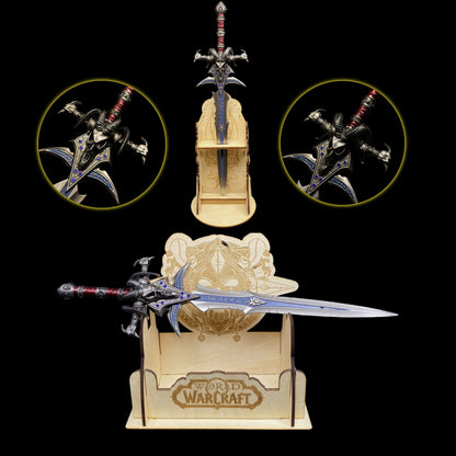 Metal Lich King Frostmourne Miniature-WOW Game Collectibles