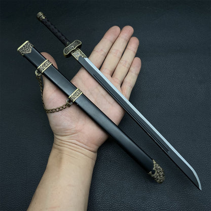 Chinese Style Swords Metal Tiny Sword Replicas