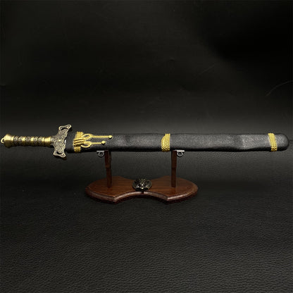 Chinese Style Swords Metal Tiny Sword Replicas