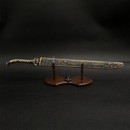 Chinese Style Swords Metal Tiny Sword Replicas