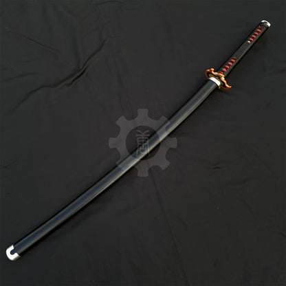Tanjiro 3rd Nichirin Sword Katana 1045 Carbon Steel Version