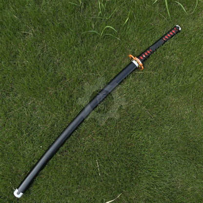 Tanjiro 3rd Nichirin Sword Katana 1045 Carbon Steel Version