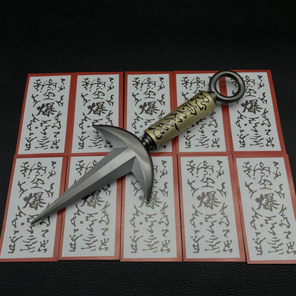 10PCS Ninja Explosive Tags Sticker