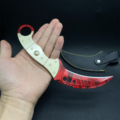 Talon Karambit Blunt Blade Knife Replicas For Collection