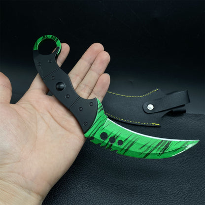 Talon Karambit Blunt Blade Knife Replicas For Collection