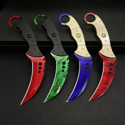 Talon Karambit Blunt Blade Knife Replicas For Collection