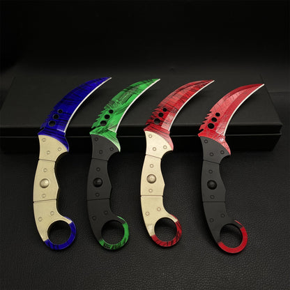 Talon Karambit Blunt Blade Knife Replicas For Collection