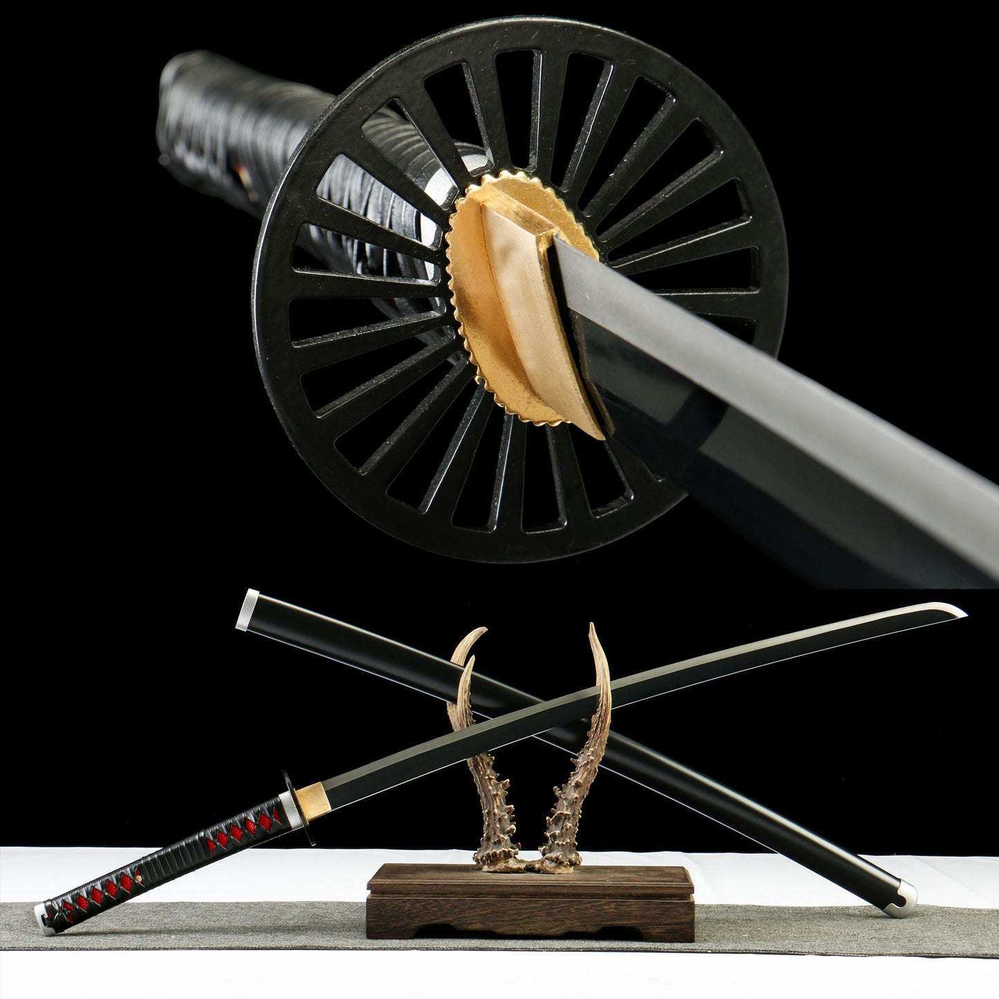Kamado Tanjiro 2nd Nichirin Sword Katana 1045 Carbon Steel Version
