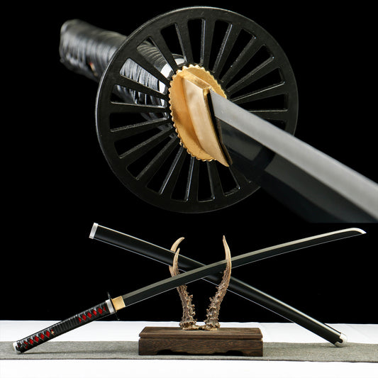 Kamado Tanjiro 2nd Nichirin Sword Katana 1045 Carbon Steel Version