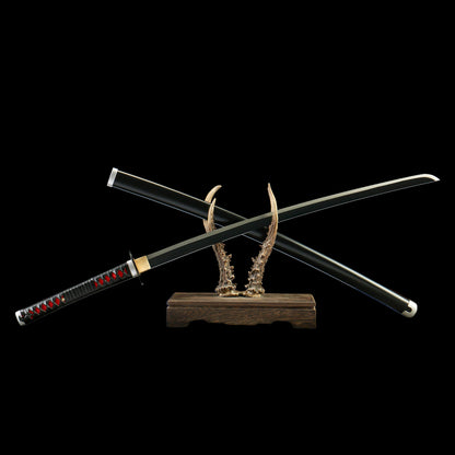 Kamado Tanjiro 2nd Nichirin Sword Katana 1045 Carbon Steel Version