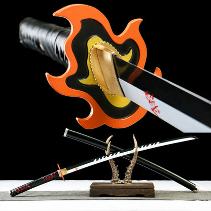 Tanjiro Kamado 3rd Nichirin Sword Hand-Forged Katana For Collection