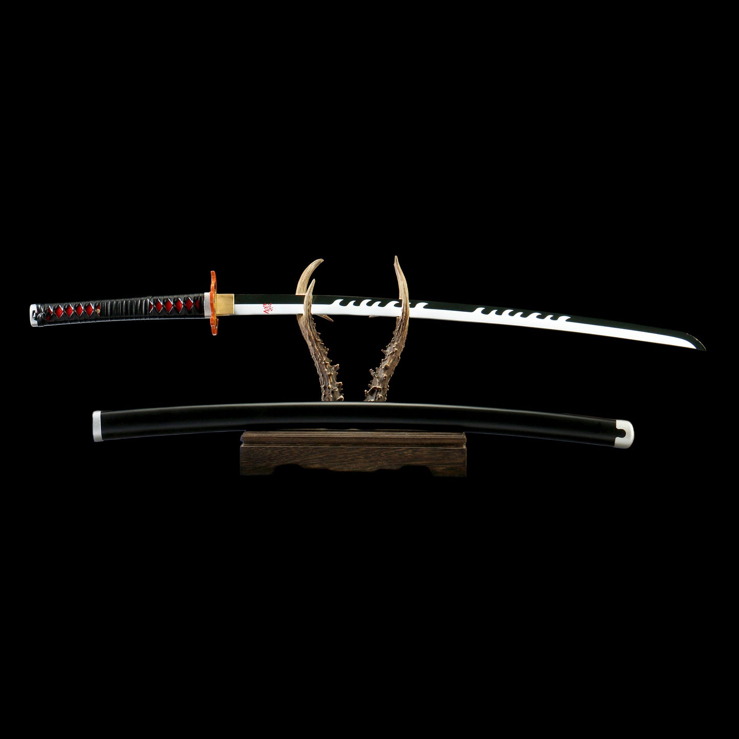Tanjiro Kamado 3rd Nichirin Sword Hand-Forged Katana For Collection