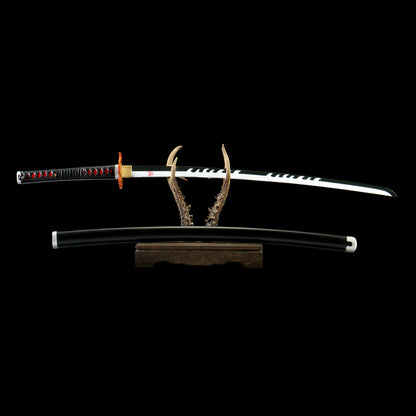 Tanjiro Kamado 3rd Nichirin Sword Hand-Forged Katana For Collection