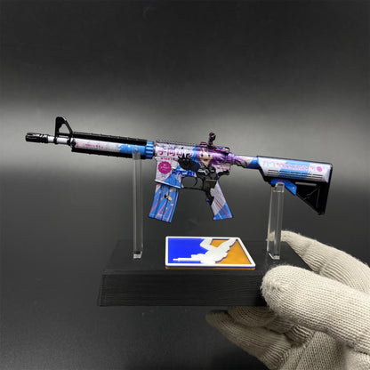 CS M4A4 Temukau Mini Metal Replica For Collection
