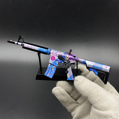Hot Skin CS M4A4 Gun Miniature Collection