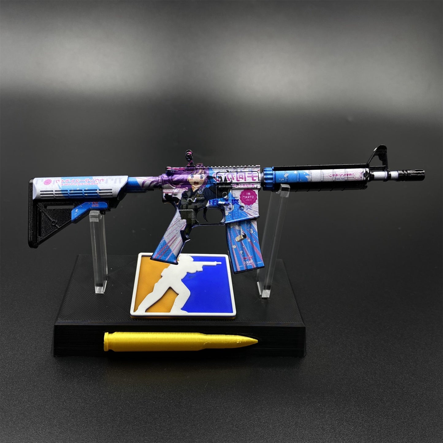 CS M4A4 Temukau Mini Metal Replica For Collection
