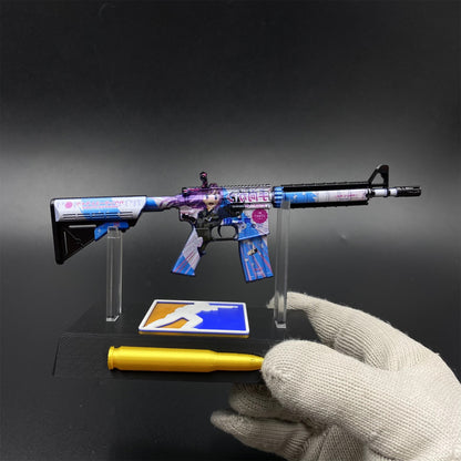 CS M4A4 Temukau Mini Metal Replica For Collection